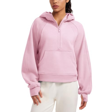 CRZ YOGA Fleece Lined Oversized Hoodie - Cozy Style