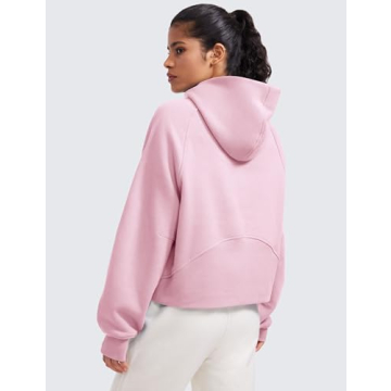 CRZ YOGA Fleece Lined Oversized Hoodie - Cozy Style