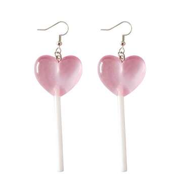 ROSTIVO Cute Lollipop Dangle Earrings for Women
