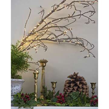 PERFECTDAY 66 FT Copper Fairy String Lights for Party