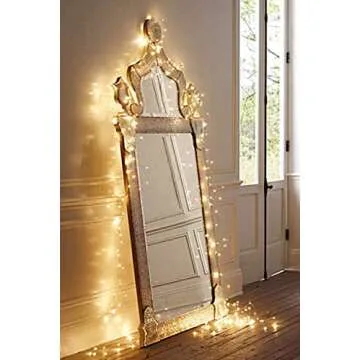 PERFECTDAY 66 FT Copper Fairy String Lights for Party