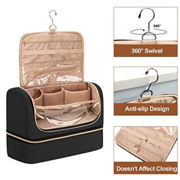 Yarwo Double-layer Storage Bag for Dyson Tools