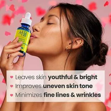 SeoulCeuticals Korean Essence Serum with Niacinamide & Snail Mucin