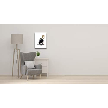 Banksy DJ Monkey Canvas Art Unique Wall Decor