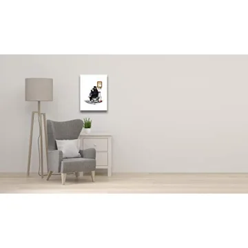 Banksy DJ Monkey Canvas Art Unique Wall Decor