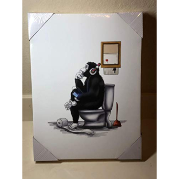 Banksy DJ Monkey Canvas Art Unique Wall Decor