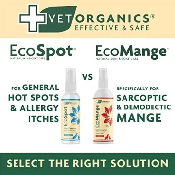 Vet Organics Natural Hot Spot Spray for Pets - EcoSpot 4 Oz.