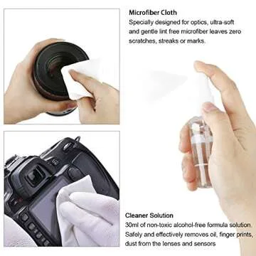 Mouriv Deluxe DSLR Camera Cleaning Kit for Photographers