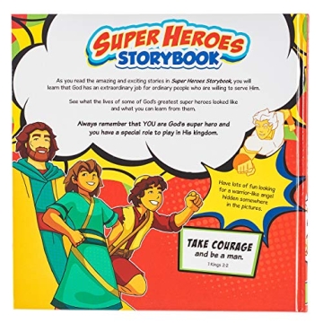 Super Heroes Storybook for Children | Bible Heroes Adventure