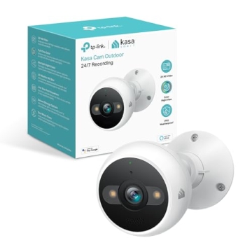 Kasa 2K QHD Security Camera with Night Vision