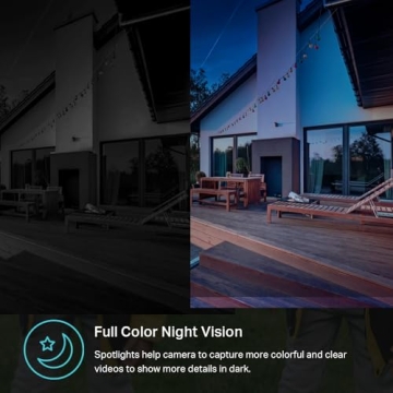 Kasa 2K QHD Security Camera with Night Vision