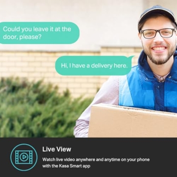 Kasa 2K QHD Security Camera with Night Vision