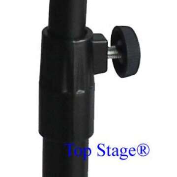 TopStage Deluxe Orchestra Conductor Music Stand - Black