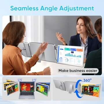15.6" Laptop Screen Extender for Enhanced Productivity