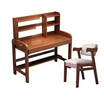 BALANBO Kids Table and Chair Set with Adjustable Height