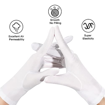 Elegant Satin White Gloves for Women - Wrist Length Stylish Accessory