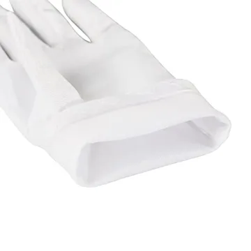 Elegant Satin White Gloves for Women - Wrist Length Stylish Accessory