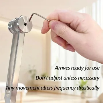 128Hz Resonance Tuning Fork for Sound Healing and Yoga