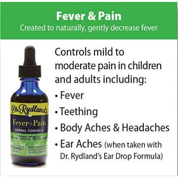 Dr. Rydland's Herbal Supplement for Fever & Pain Relief