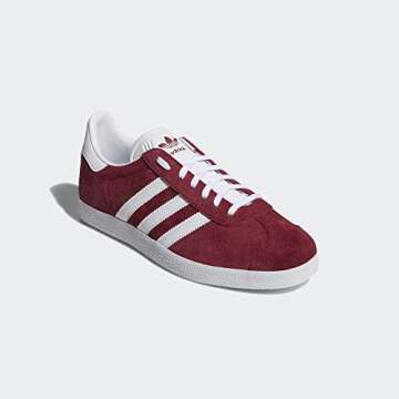 adidas Originals Gazelle Foundation Collegiate Burgundy/Footwear White/Gold Metallic 10