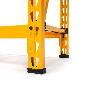 DEWALT 4-Foot Tall, 3 Shelf Steel Wire Deck Industrial Storage Rack, Adjustable for Custom Workshop/...