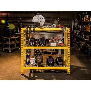DEWALT 4-Foot Tall Heavy-Duty Storage Rack for Workshop