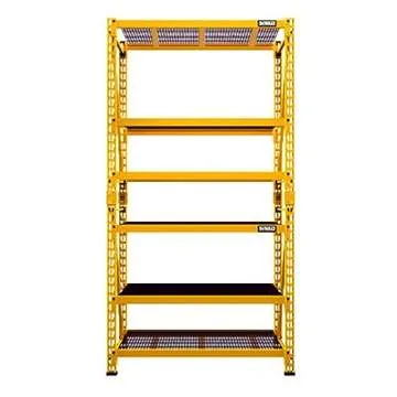 DEWALT 4-Foot Tall Heavy-Duty Storage Rack for Workshop