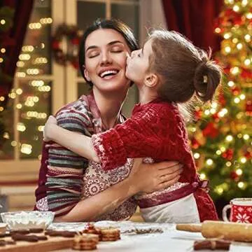 Christmas Cookie Cutters Set - 10 Fun Shapes for Baking