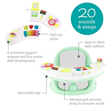 Infantino 3-in-1 Discovery Seat with Music & Lights for Babies