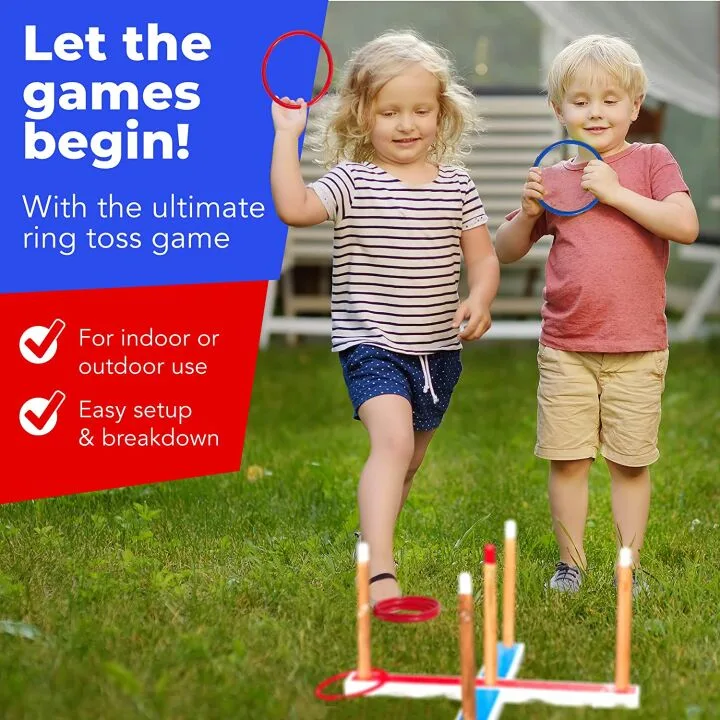 Elite Sportz Ring Toss Game for Kids and Family Fun