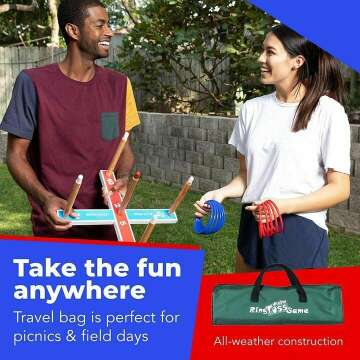 Elite Sportz Ring Toss Game for Kids and Family Fun