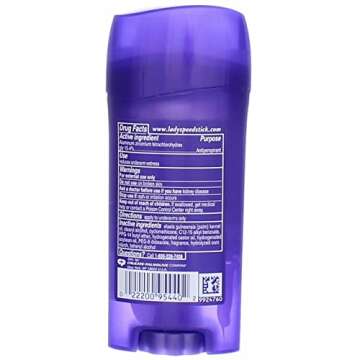 Lady Speed Stick Invisible Dry Antiperspirant 2.3 oz 4 pk