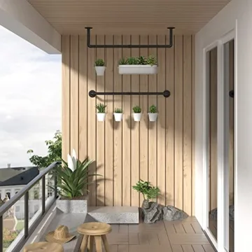 Elibbren Industrial Pipe Clothes Rack - Heavy Duty & Stylish