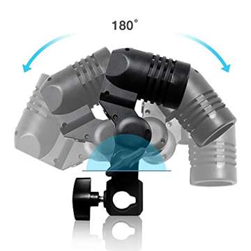 LimoStudio 11ft Extended Cable Light Socket for Photography