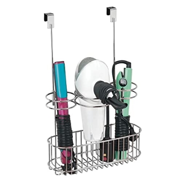 Over-Cabinet Hair Tool Holder for Organization