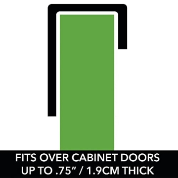 Over-Cabinet Hair Tool Holder for Organization