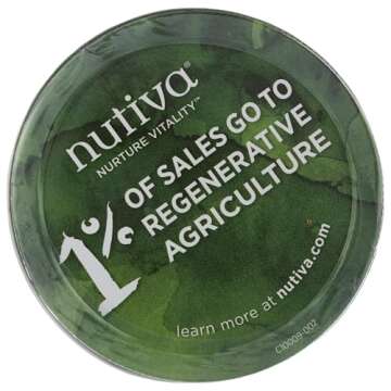 Nutiva Organic Coconut Oil with Butter Flavor from non-GMO, Steam Refined, Sustainably Farmed Coconuts, 14-ounce