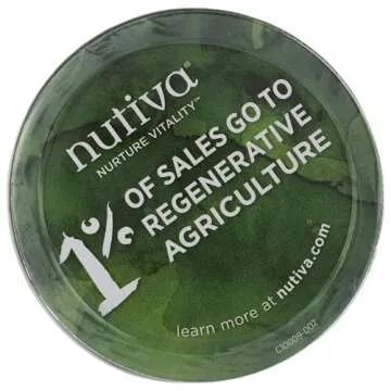Nutiva Organic Coconut Oil with Butter Flavor from non-GMO, Steam Refined, Sustainably Farmed Coconuts, 14-ounce