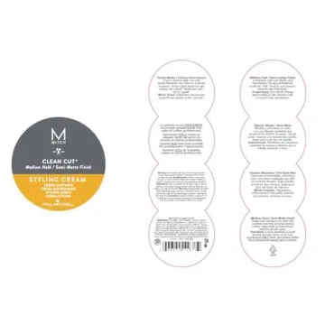 Mitch Clean Cut Styling Cream for Men - Natural Hold