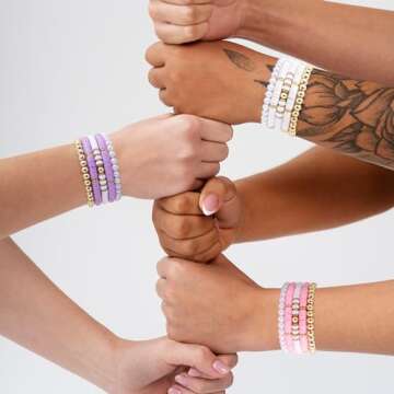 MiniCauliSprout Birthday Gifts For Women, Teen Girl, Girl, Her, Happy Birthday Gift Box For Girl, Women, Sister, Daughter, Friends, Cute Daisy Aesthetic Glass Cups Gift Set 7pcs, 16oz, Beige