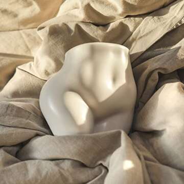 Peachy Planter Body Vase for Boho Home Decor