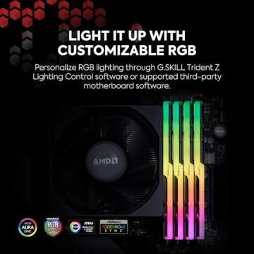 G.SKILL Trident Z Neo Series (Intel XMP) DDR4 RAM 32GB (2x16GB) 3600MT/s CL18-22-22-42 1.35V Desktop Computer Memory UDIMM (F4-3600C18D-32GTZN)