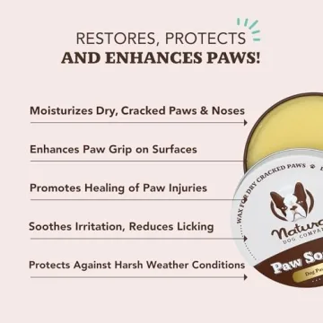 Natural Dog Company Paw Soother Balm for Dogs 4 oz