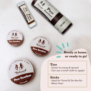 Natural Dog Company Paw Soother Balm for Dogs 4 oz