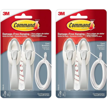 Command Cord Bundlers for Effortless Organization