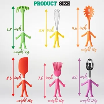 Cute Human-Shape Kitchen Utensils Set for Kids
