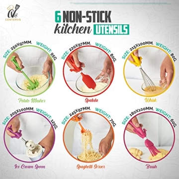 Cute Human-Shape Kitchen Utensils Set for Kids
