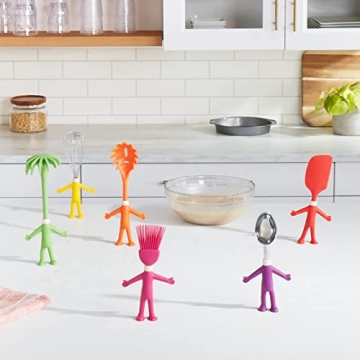 Cute Human-Shape Kitchen Utensils Set for Kids