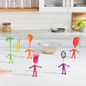 Cute Human-Shape Kitchen Utensils Set for Kids