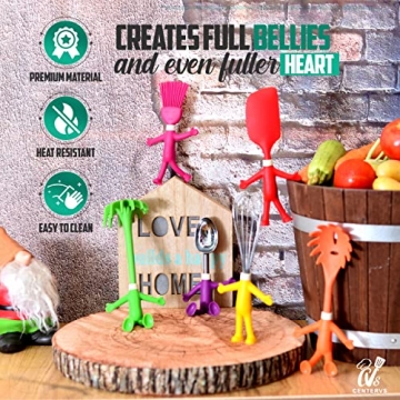 Cute Human-Shape Kitchen Utensils Set for Kids